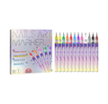 3D Nail Art Pens Set – 12 Colors for DIY Nail Design