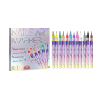 3D Nail Art Pens Set – 12 Colors for DIY Nail Design