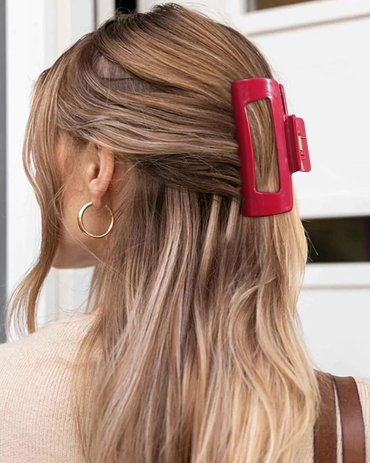 Flexible Bendable Silicone Cloud Hair Claw Clips